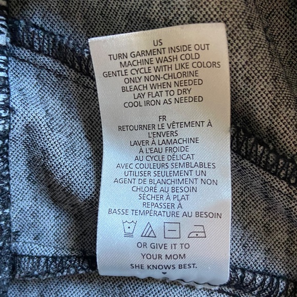 Cooper & Ella Pants Size S Black White Stretch Pullon - Picture 5 of 7